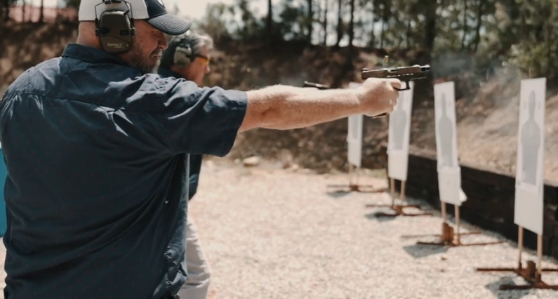 Shooting one-handed